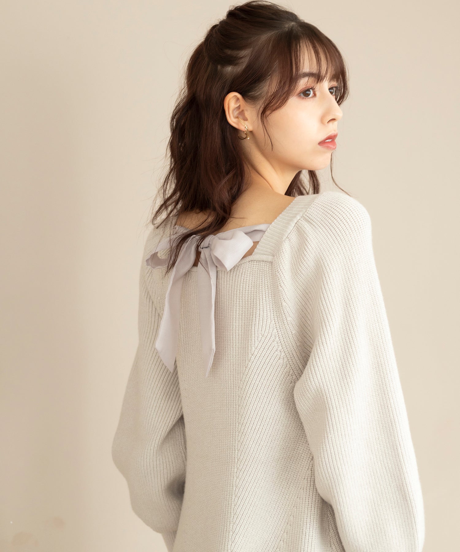 バックリボンニットミニワンピース/MM337425 – MISCH MASCH|31