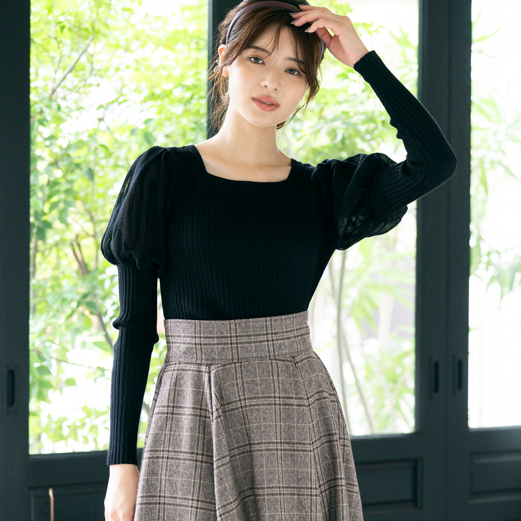 スパークラメバルーンスリーブニット/mm338306 – MISCH MASCH|31 Sons