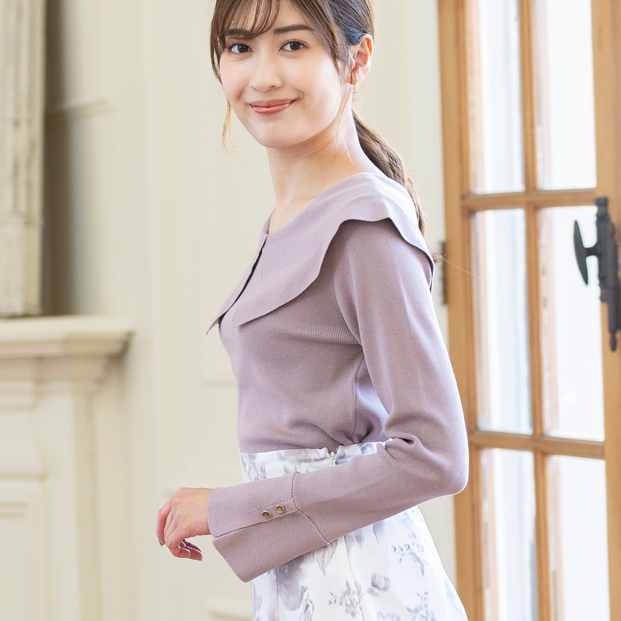 ビッグ衿ベルスリーブニット – MISCH MASCH|31 Sons de mode