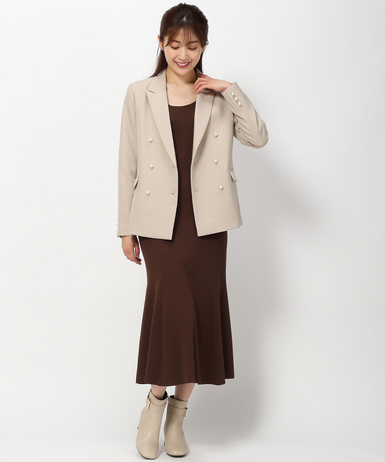 パールダブルテーラージャケット – MISCH MASCH|31 Sons de mode