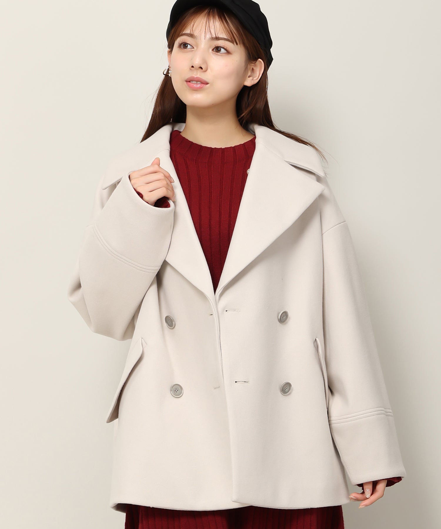 中空糸ニットメルトンミドルコート/MM338601 – MISCH MASCH|31 Sons de