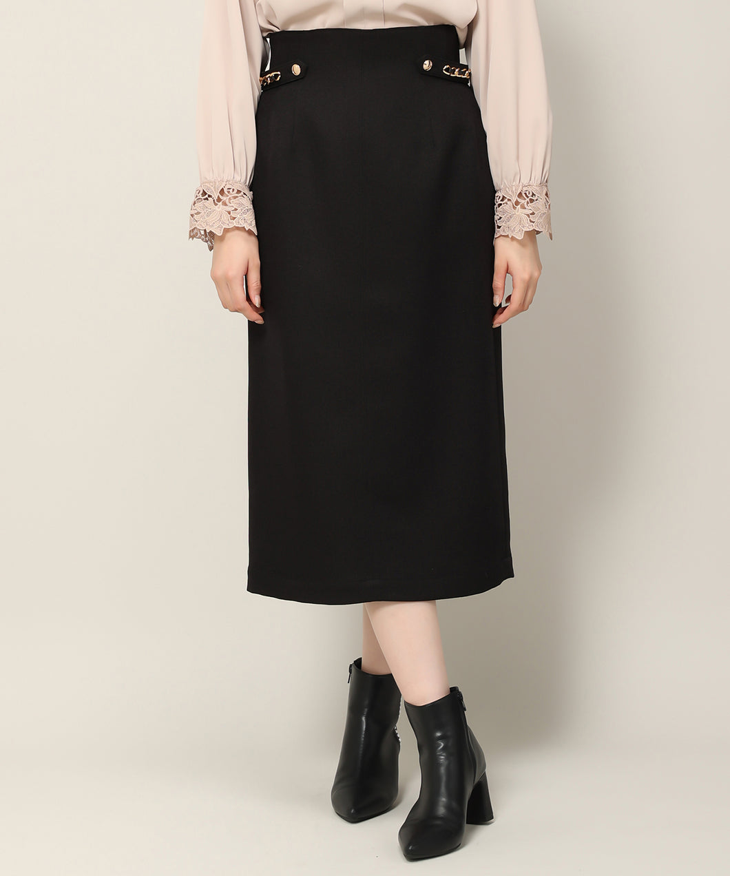 サイドチェーンタイトスカート/MM347204