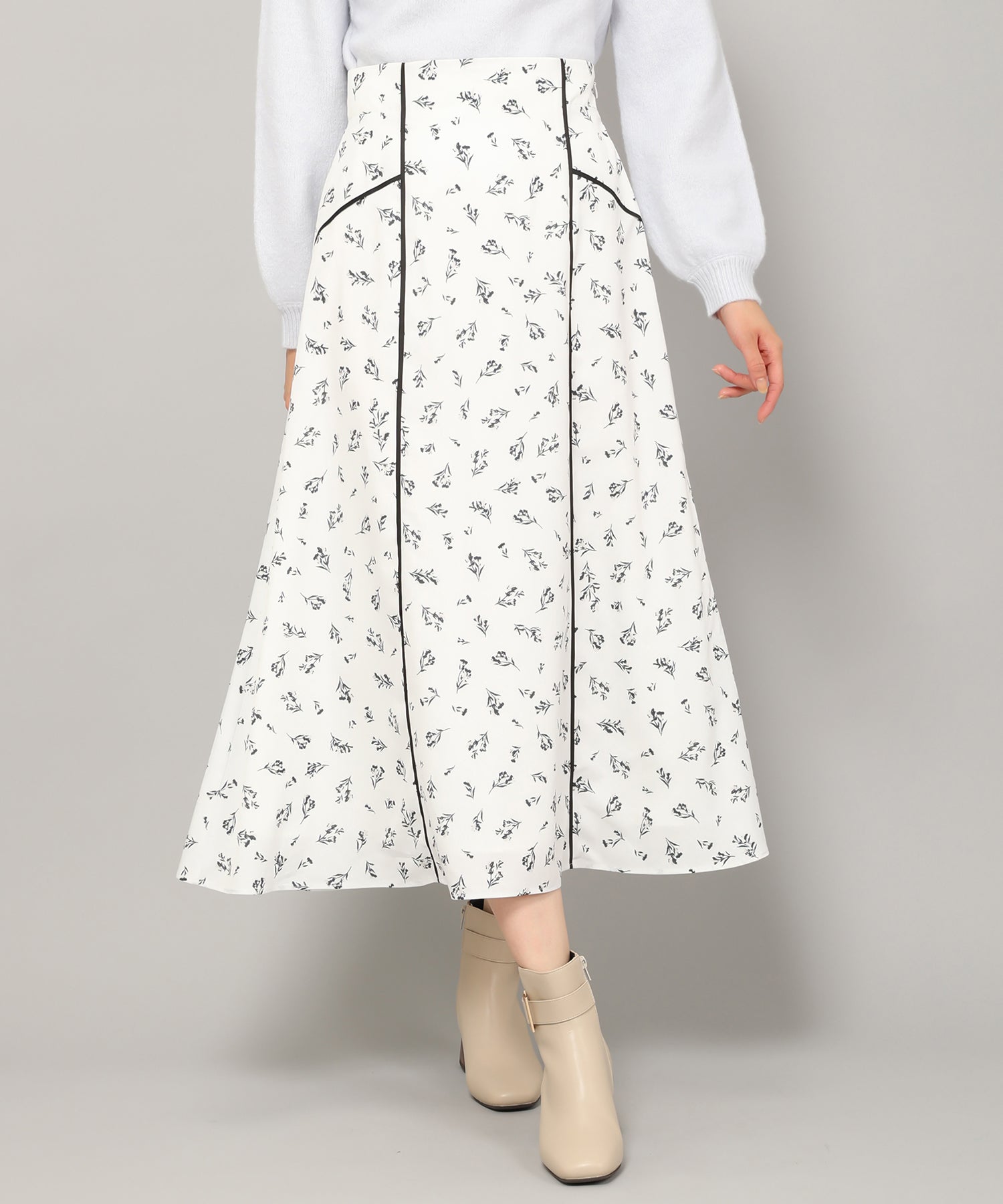 小花柄トリミングスカート/MM347205 – MISCH MASCH|31 Sons de mode