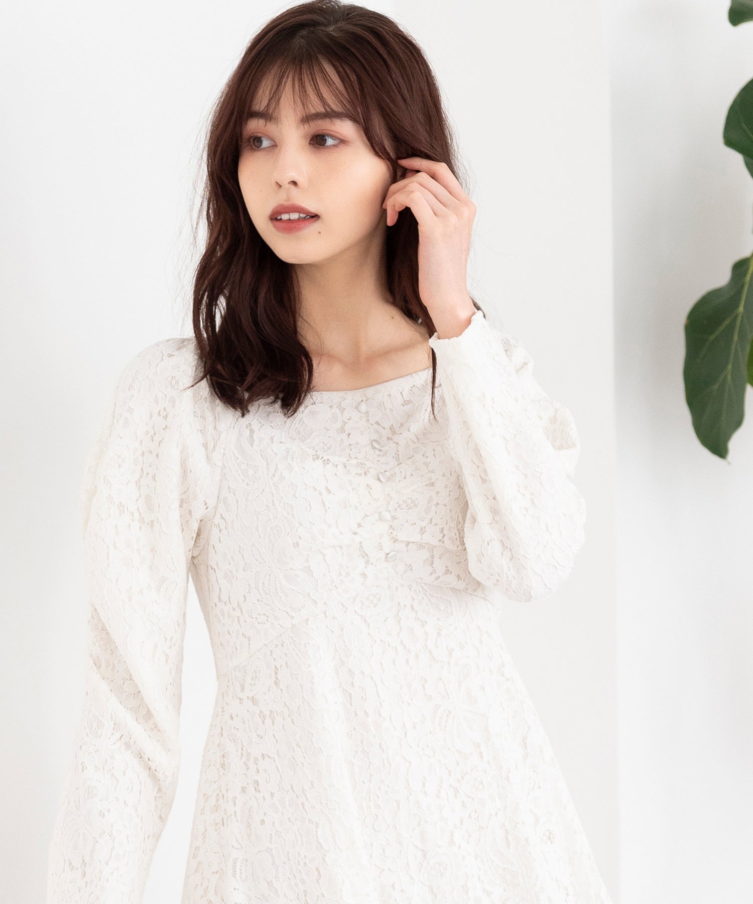 レース袖コンシャスワンピース/MM347406 – MISCH MASCH|31 Sons de mode