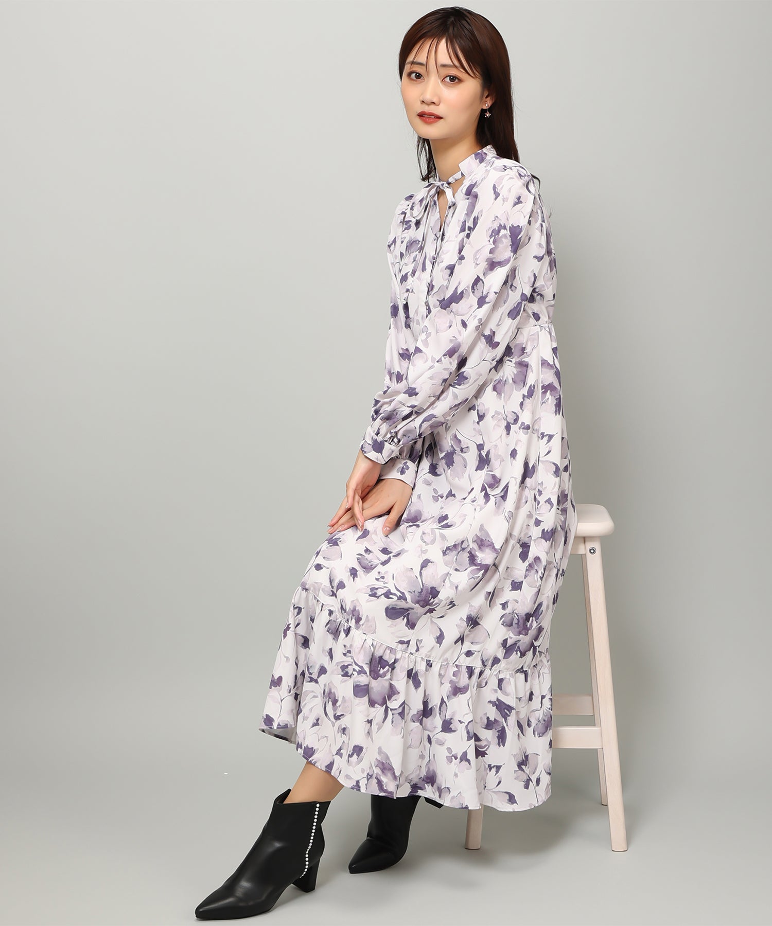 水彩フラワーワンピース/MM347418 – MISCH MASCH|31 Sons de mode