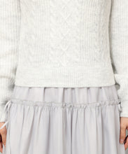 画像をギャラリービューアに読み込む, フラッフィーケーブルビジューニット/MM348305
