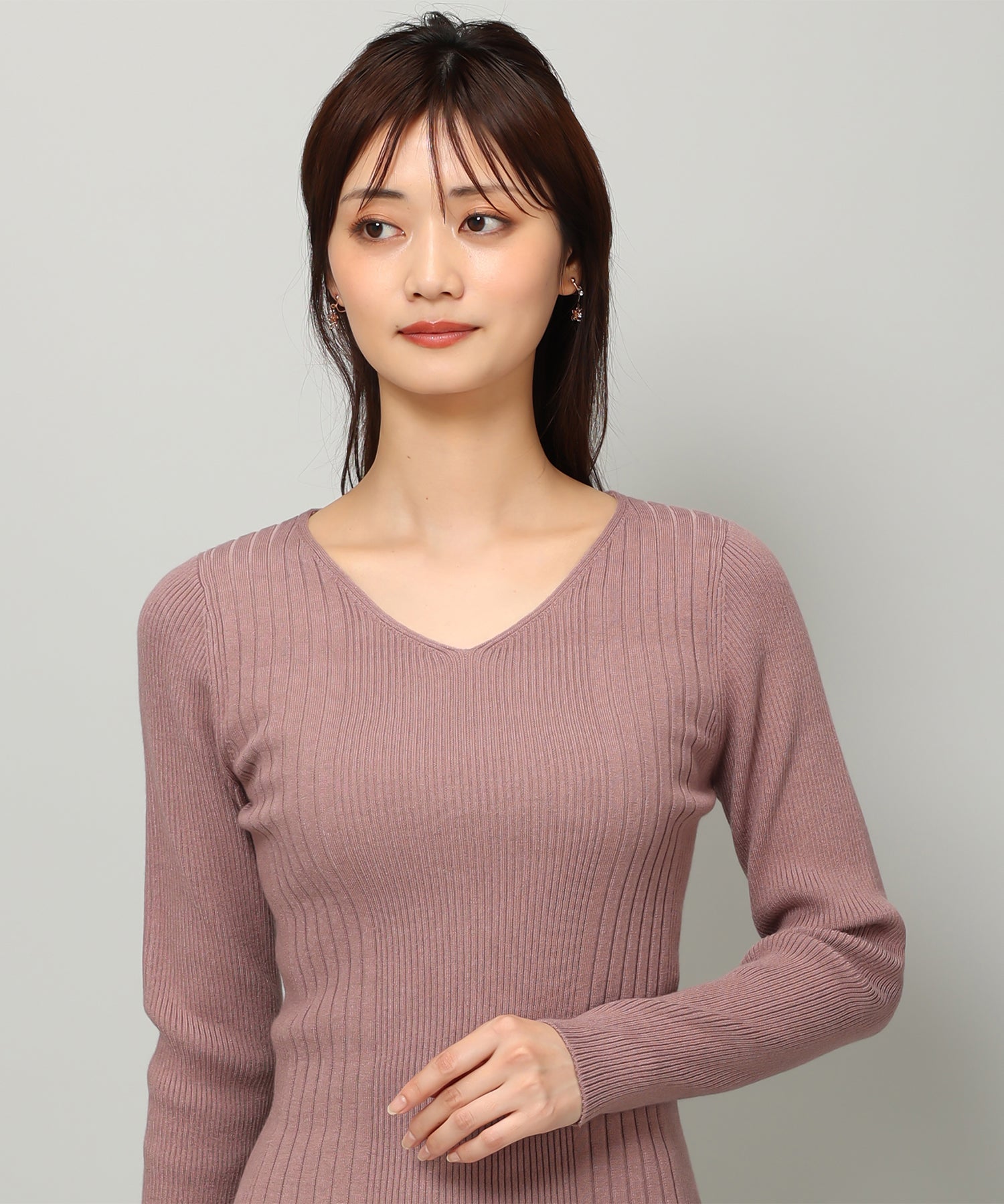 ベーシックVネックリブニット/MM348317 – MISCH MASCH|31 Sons de mode