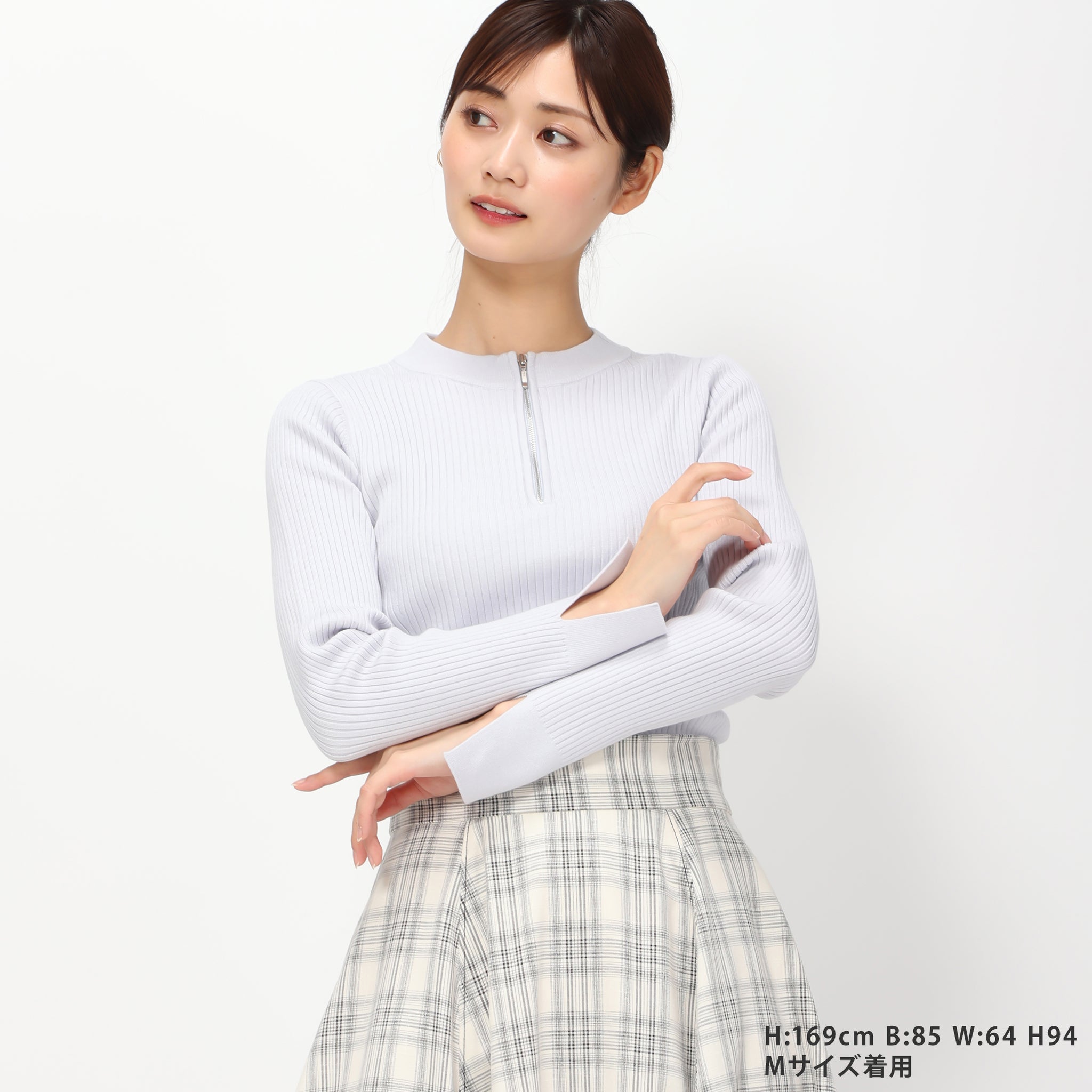 ジップアップリブニット/MM418305 – MISCH MASCH|31 Sons de mode