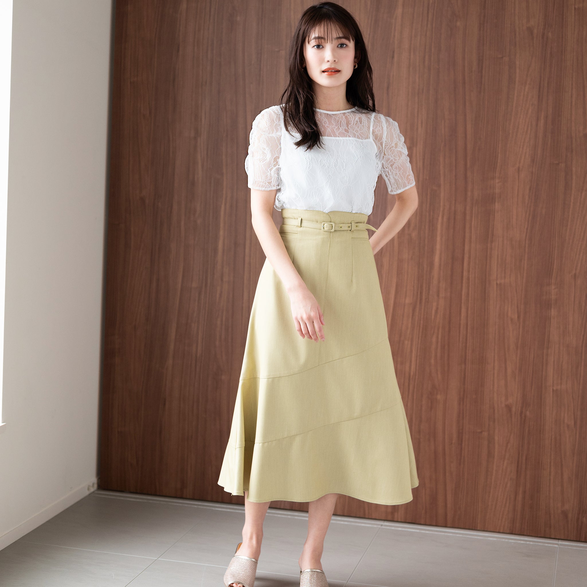 アシメ切替Aラインスカート/MM427211 – MISCH MASCH|31 Sons de mode