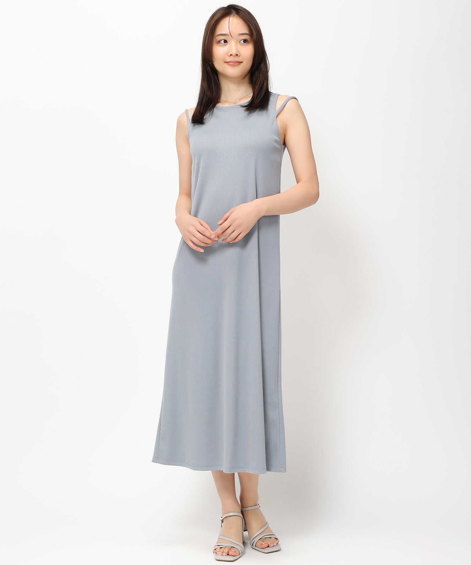 美品♡　マヌーシュ　ワンピース ミッシュマッシュ MISCH MASCH 【2024春夏新作】ギャザーロング