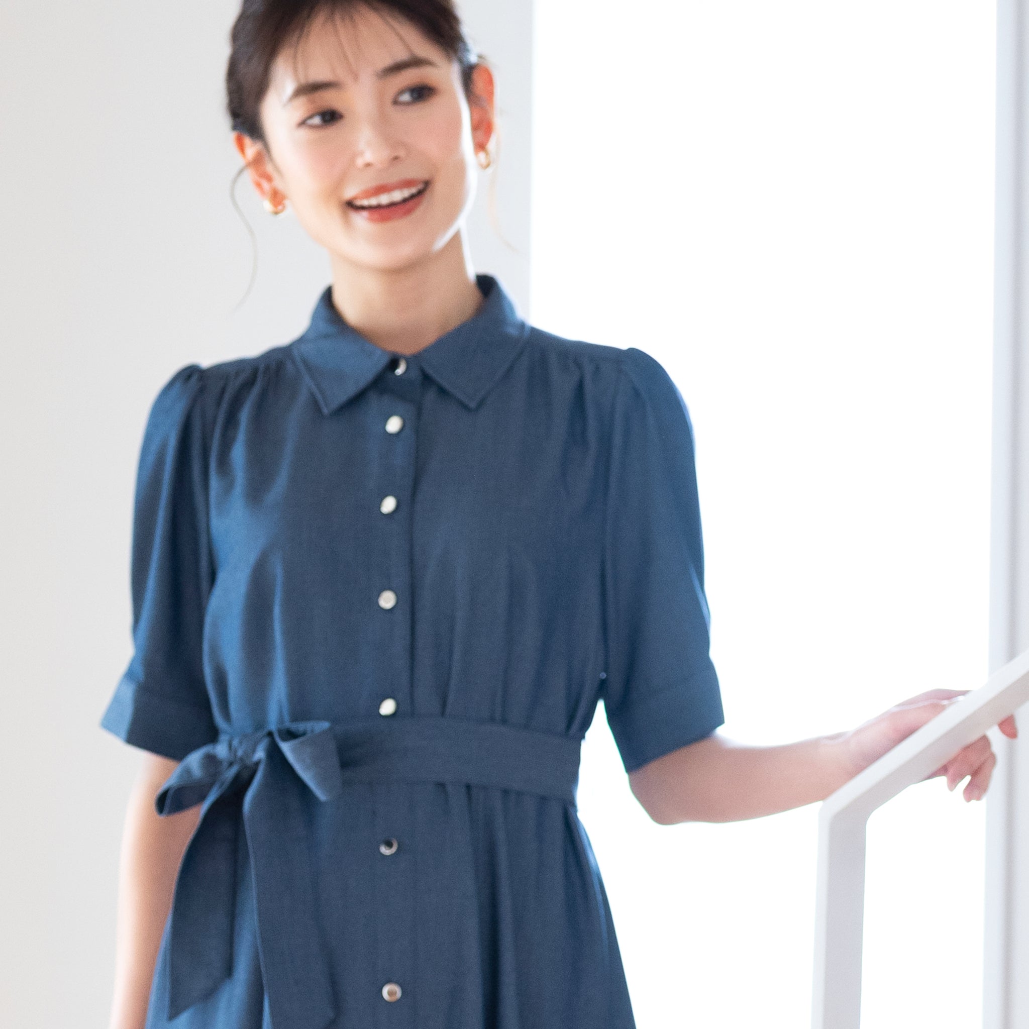 パフスリーブシャツワンピース/MM427412 – MISCH MASCH|31 Sons