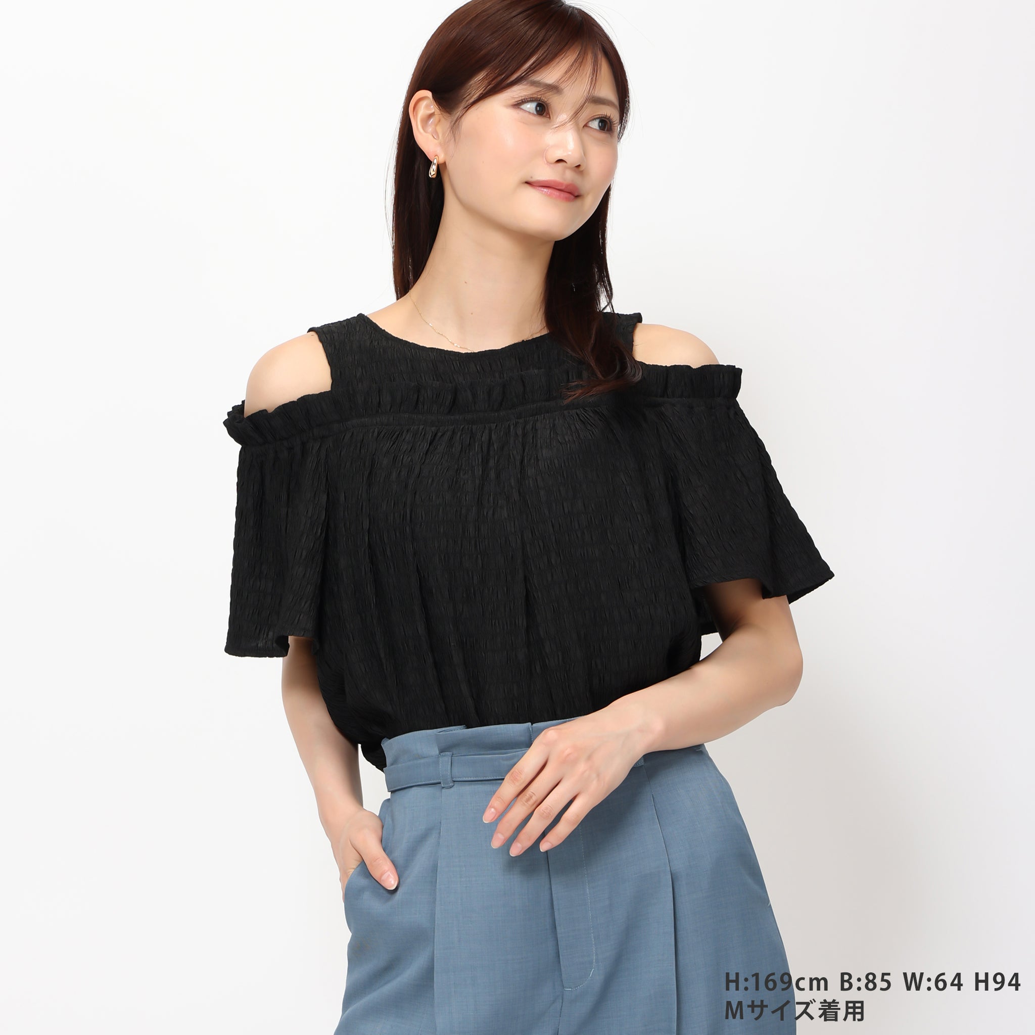 Misbhv＞＞＞Misbhv フラットピーク巾着ベレー Misbhv - スポーツ シュラグ ロングスリーブ ブラック＆ホワイト