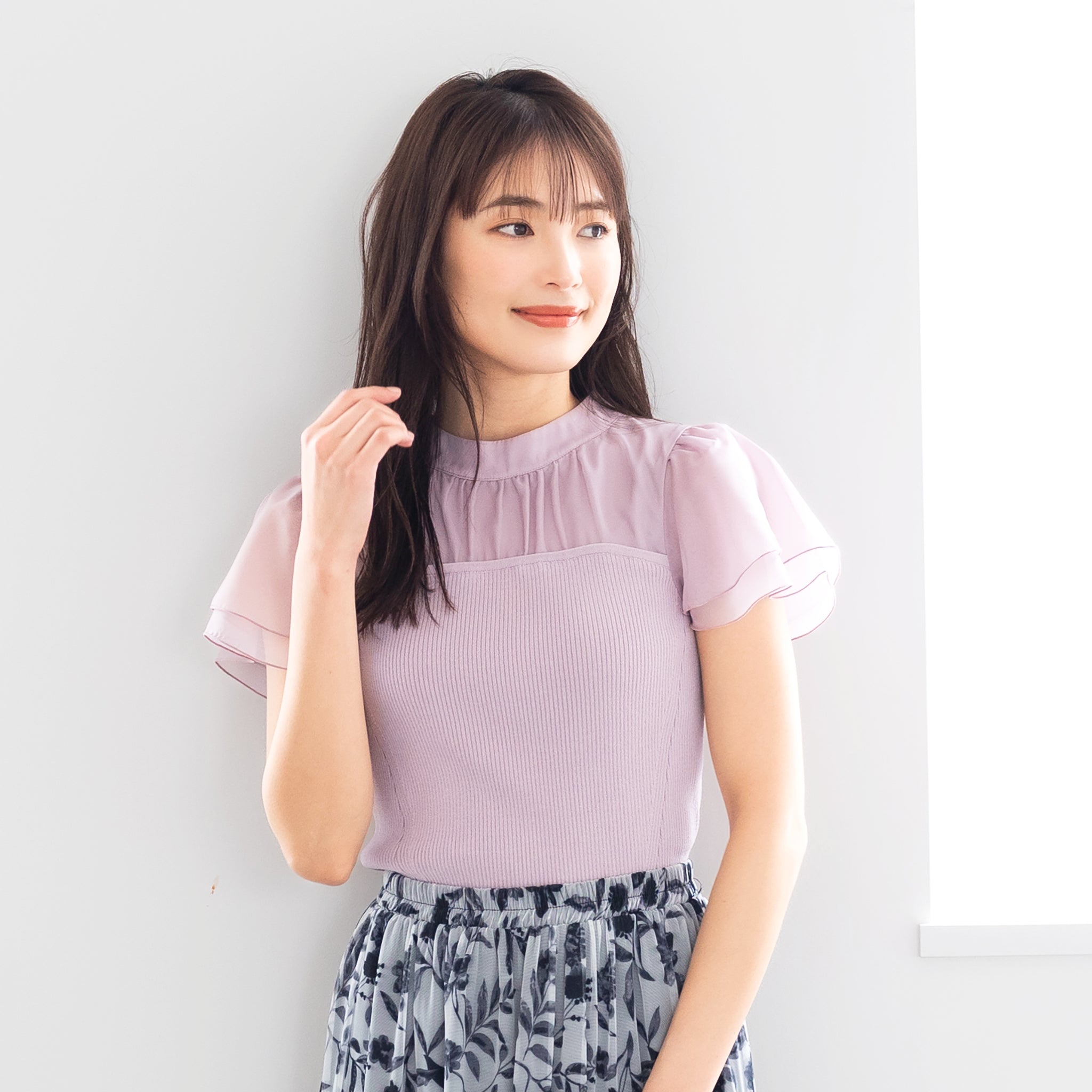 ソフトシフォン袖ビスチェニット/MM428306 – MISCH MASCH 