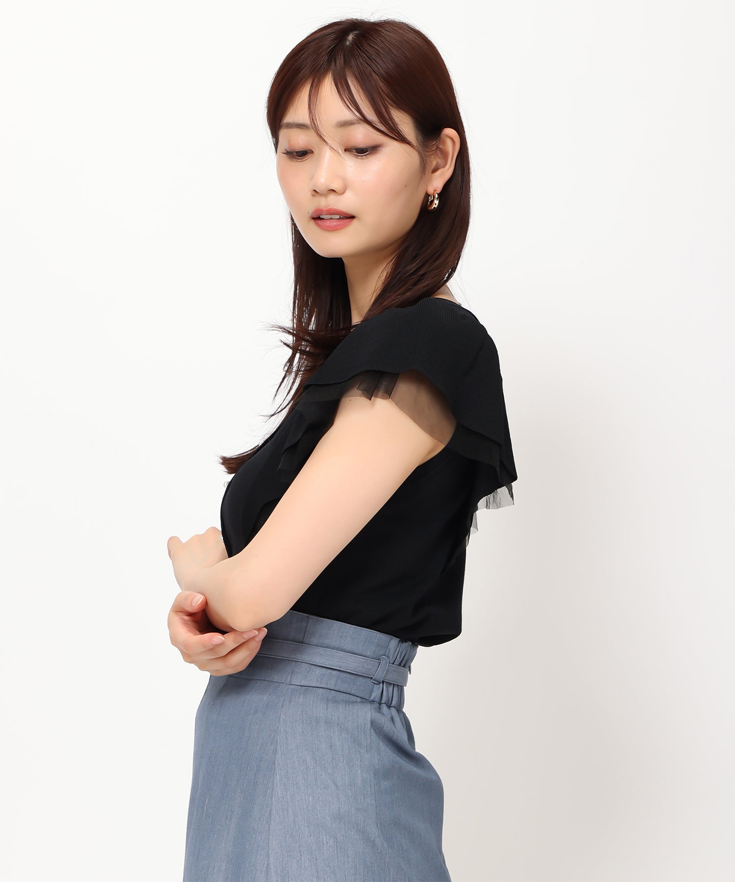 畔フリル2wayニット/MM428307 – MISCH MASCH|31 Sons de mode