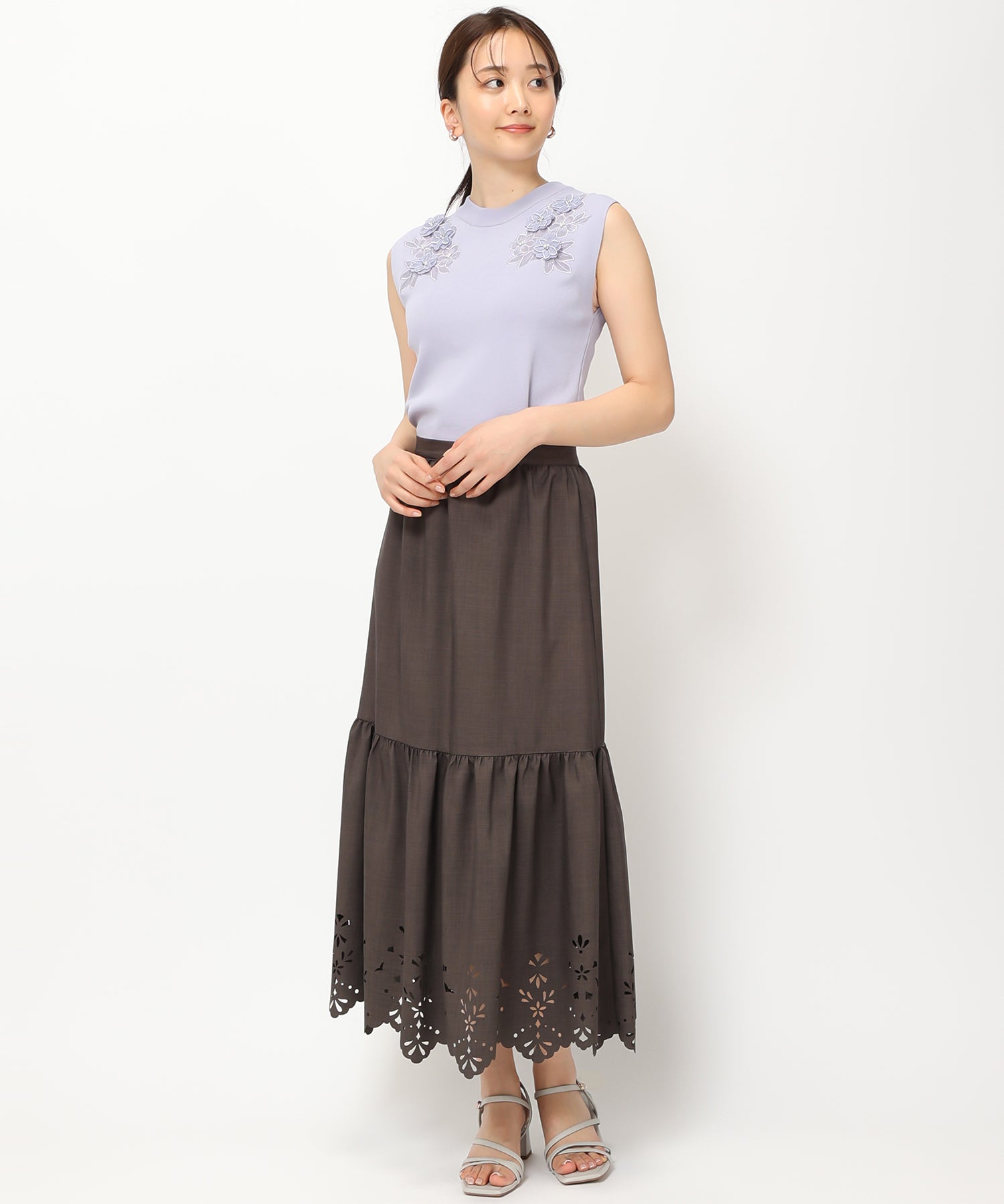 3Dフラワーモチーフニット/MM428312 – MISCH MASCH|31 Sons de mode