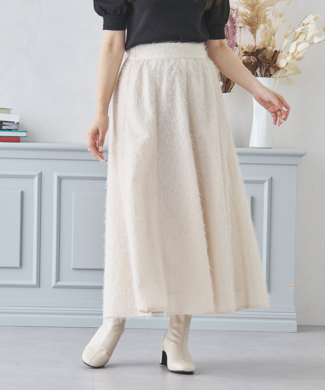 シャギーフレアスカート/MM437212