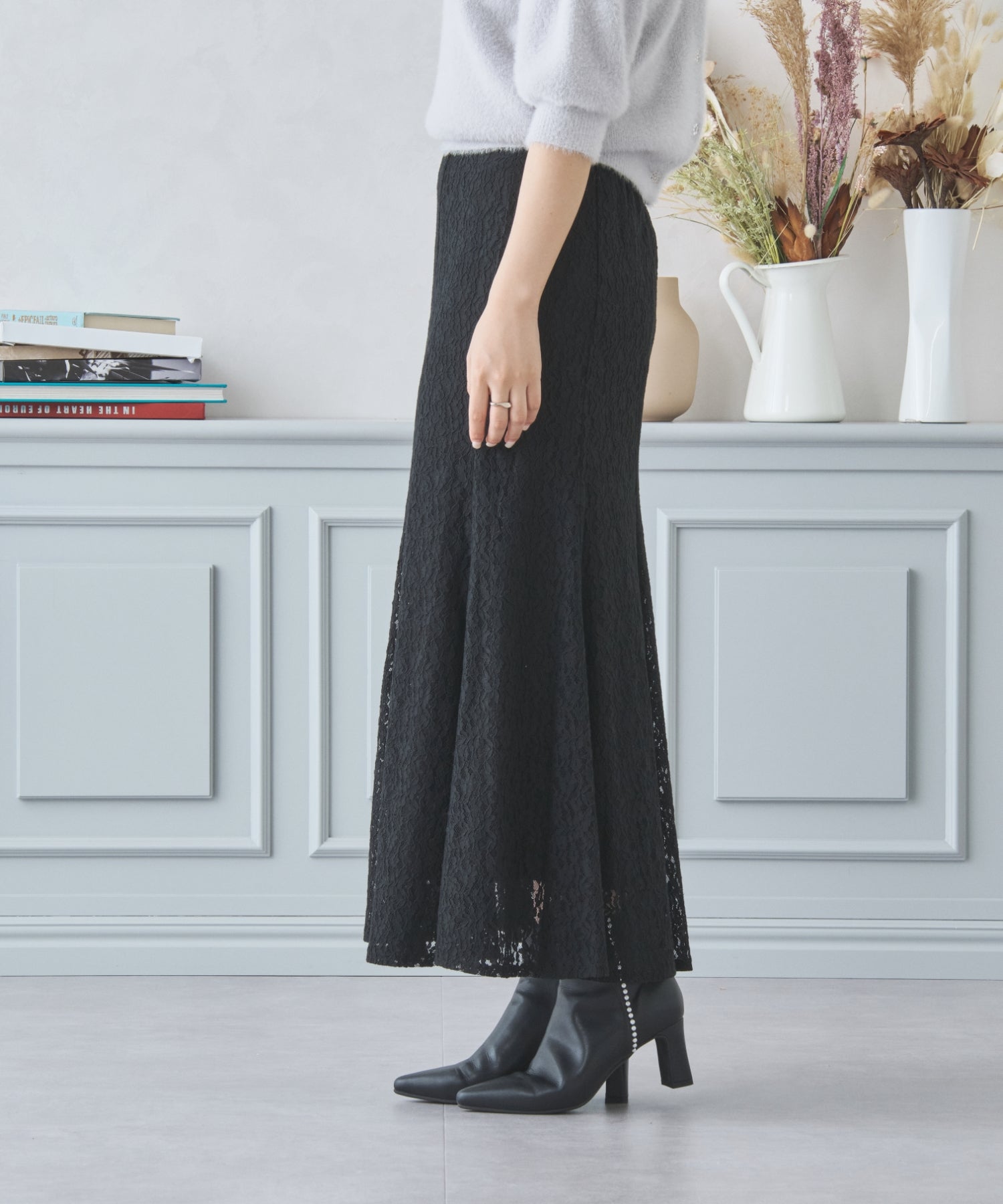 レースマーメイドスカート/MM437213 – MISCH MASCH|31 Sons de mode