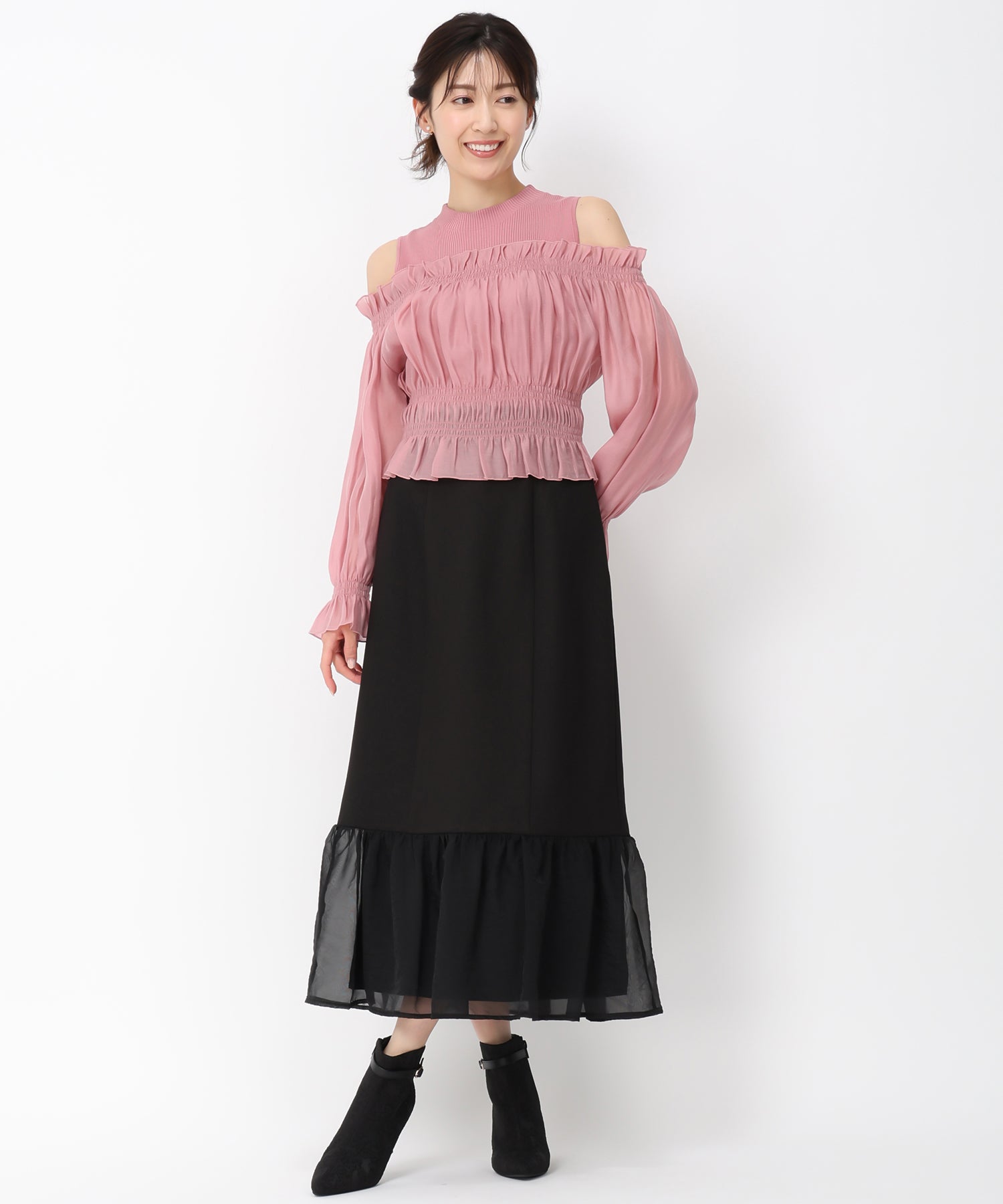 ギャザーオフショルドッキングニット/MM438312 – MISCH MASCH|31