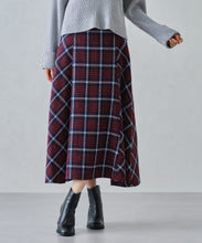 画像をギャラリービューアに読み込む, ロービングチェックAラインスカート/MM447212
