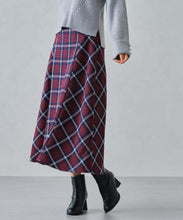 画像をギャラリービューアに読み込む, ロービングチェックAラインスカート/MM447212
