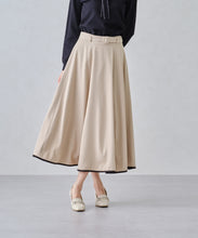 画像をギャラリービューアに読み込む, バイカラーフレアスカート/MM447215

