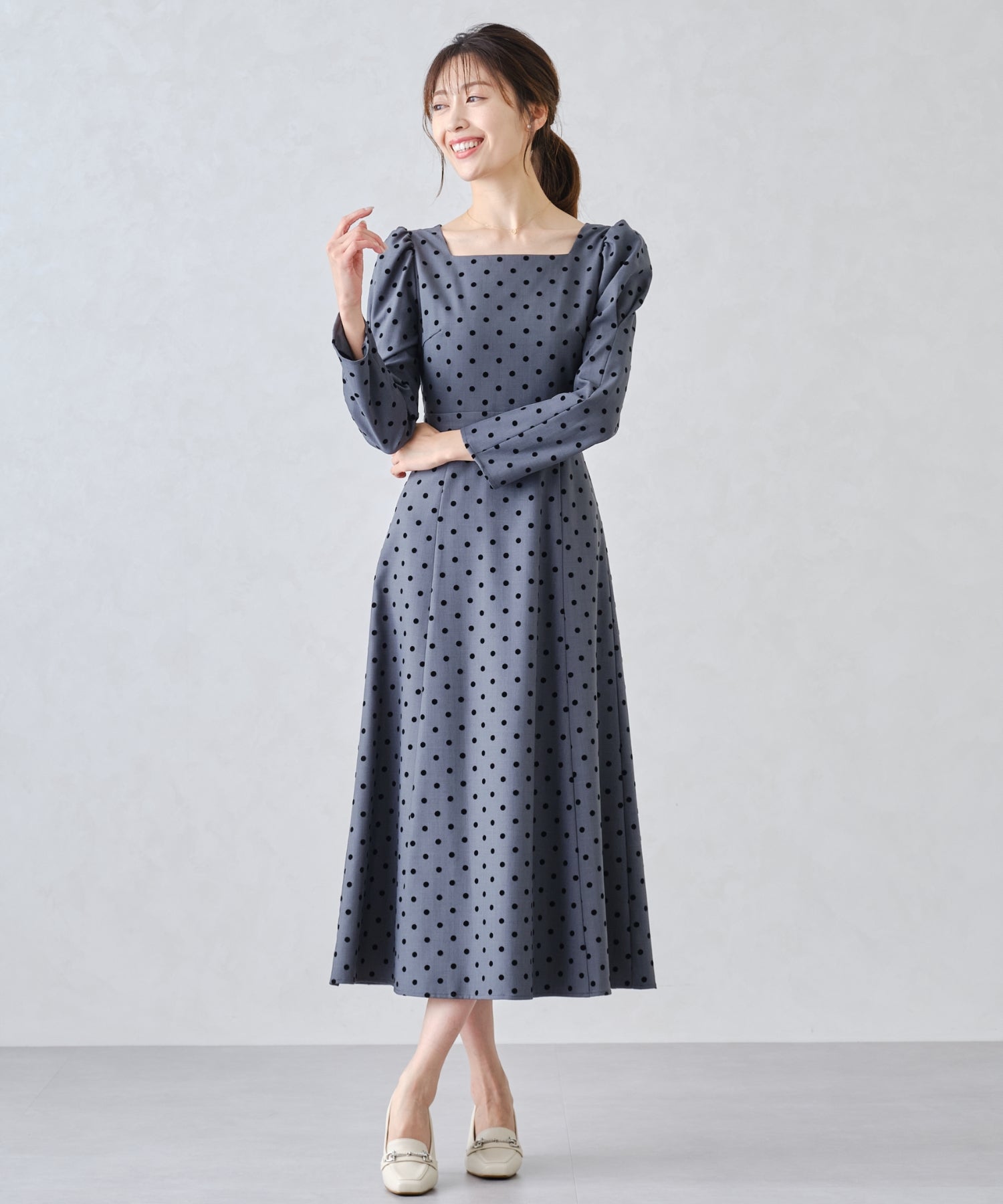 フロッキードットワンピース/MM447407 – MISCH MASCH|31 Sons de mode