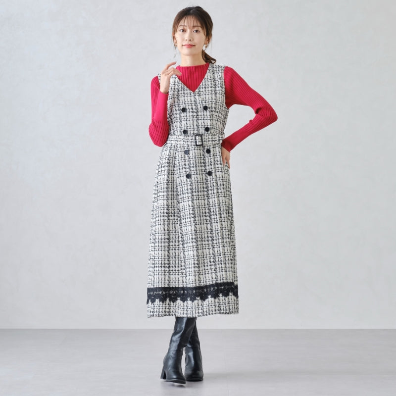 裾レースツイードジャンスカ/MM447421 – MISCH MASCH|31 Sons de mode