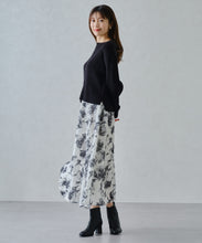 画像をギャラリービューアに読み込む, ラメリブパール袖ニット/MM448301
