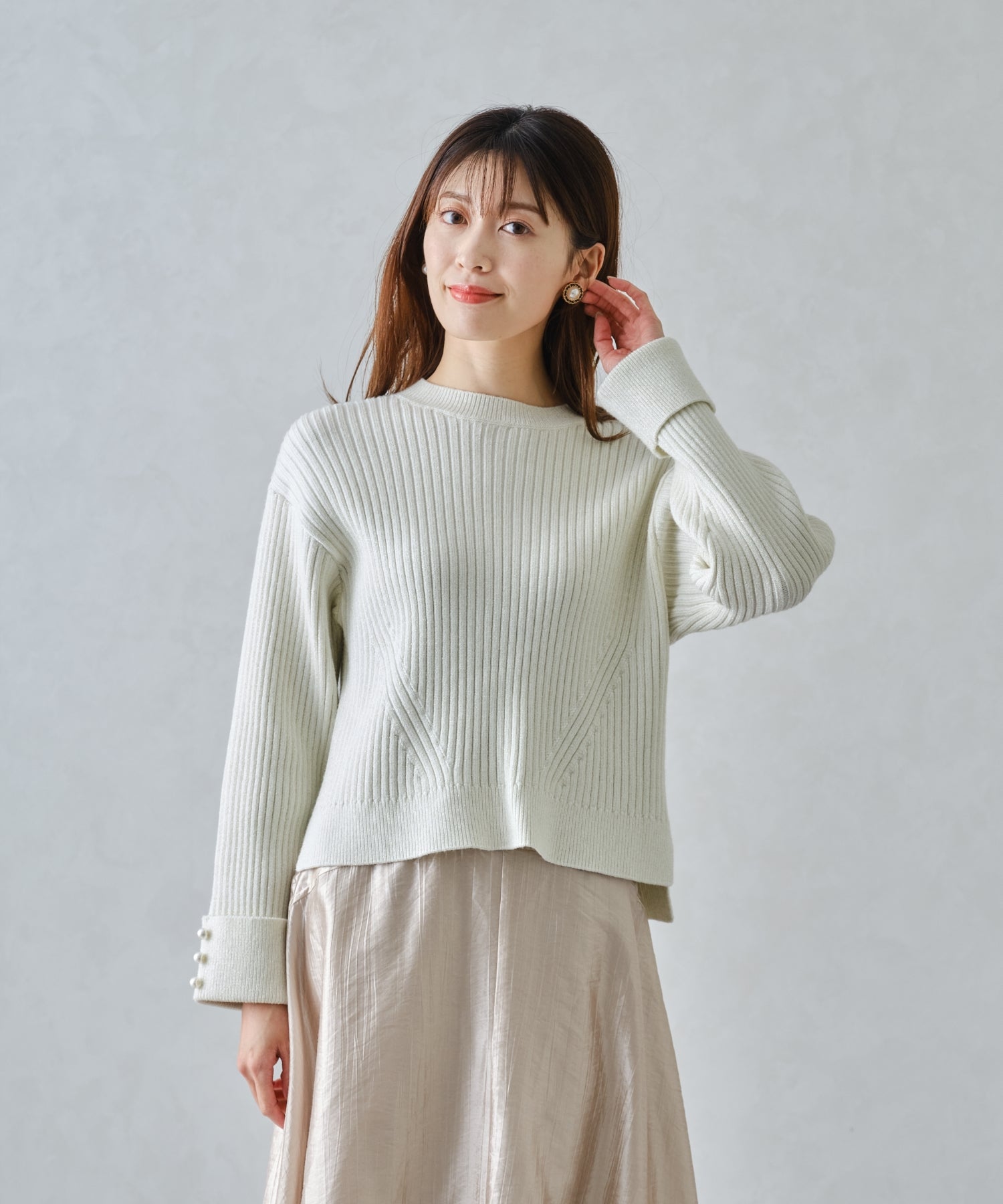 ラメリブパール袖ニット/MM448301 – MISCH MASCH|31 Sons de mode