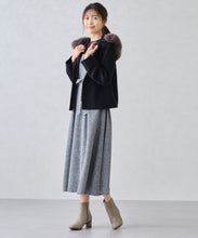 画像をギャラリービューアに読み込む, フードファー付きショートコート/MM448603
