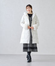 画像をギャラリービューアに読み込む, ファー付きフードロングダウン/MM448608
