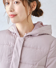 画像をギャラリービューアに読み込む, ファー付きフードロングダウン/MM448608
