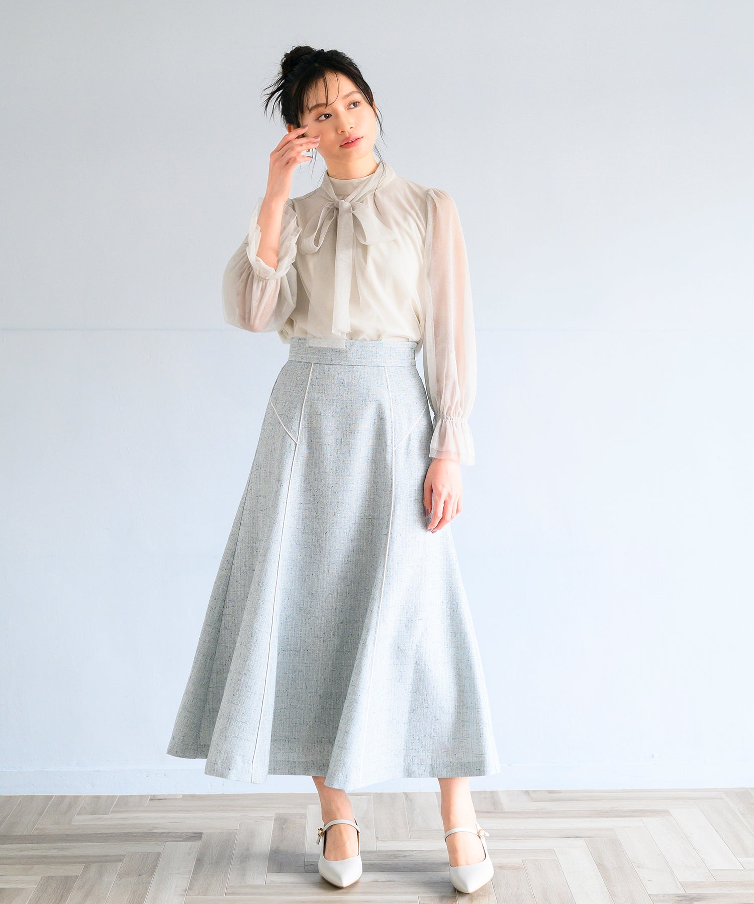 ツイード風パイピングスカート/MM517209 – MISCH MASCH|31 Sons de mode