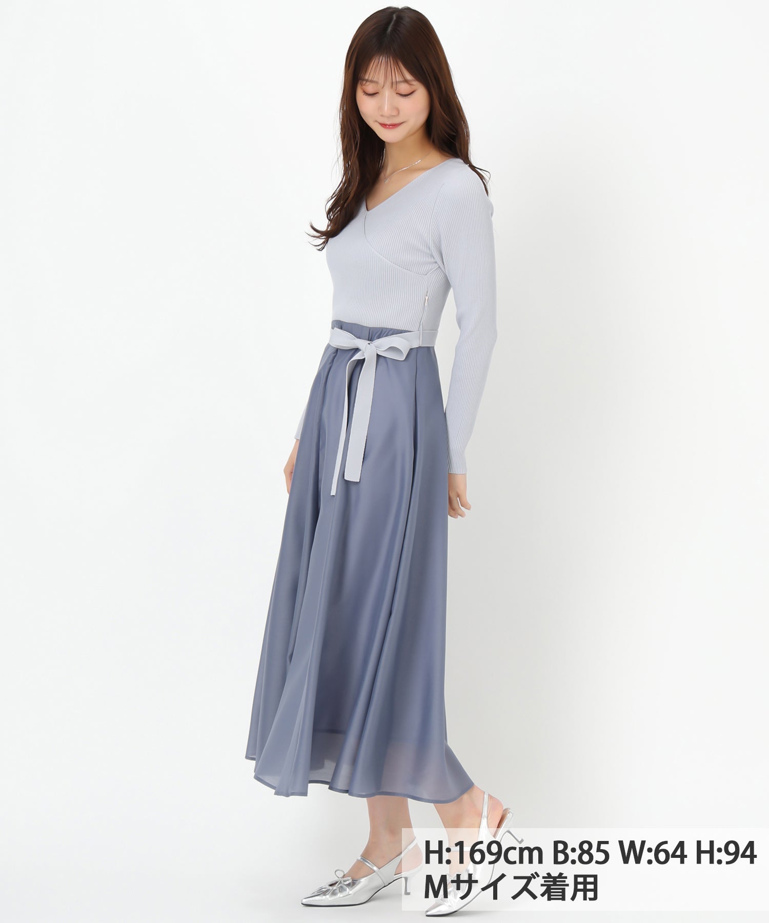 カシュクールドッキングワンピース/MM517406
