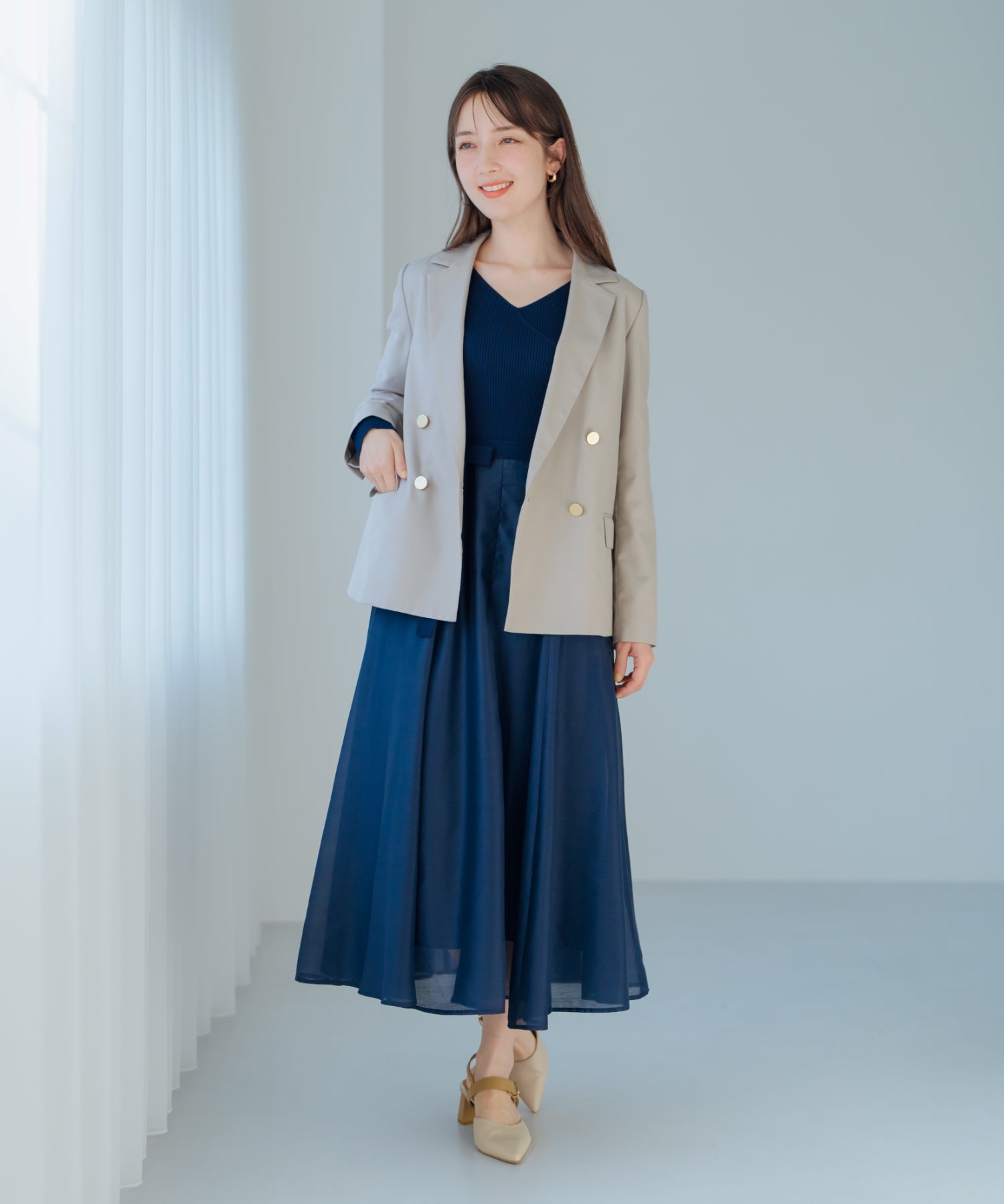 カシュクールドッキングワンピース/MM517406