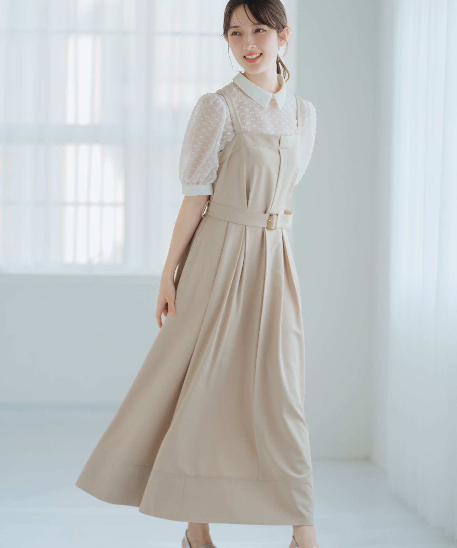 MISCH MASCHケープコート ベルト付き MISCH MASCH｜ケープカラーコート | Rakuten Fashion(楽天