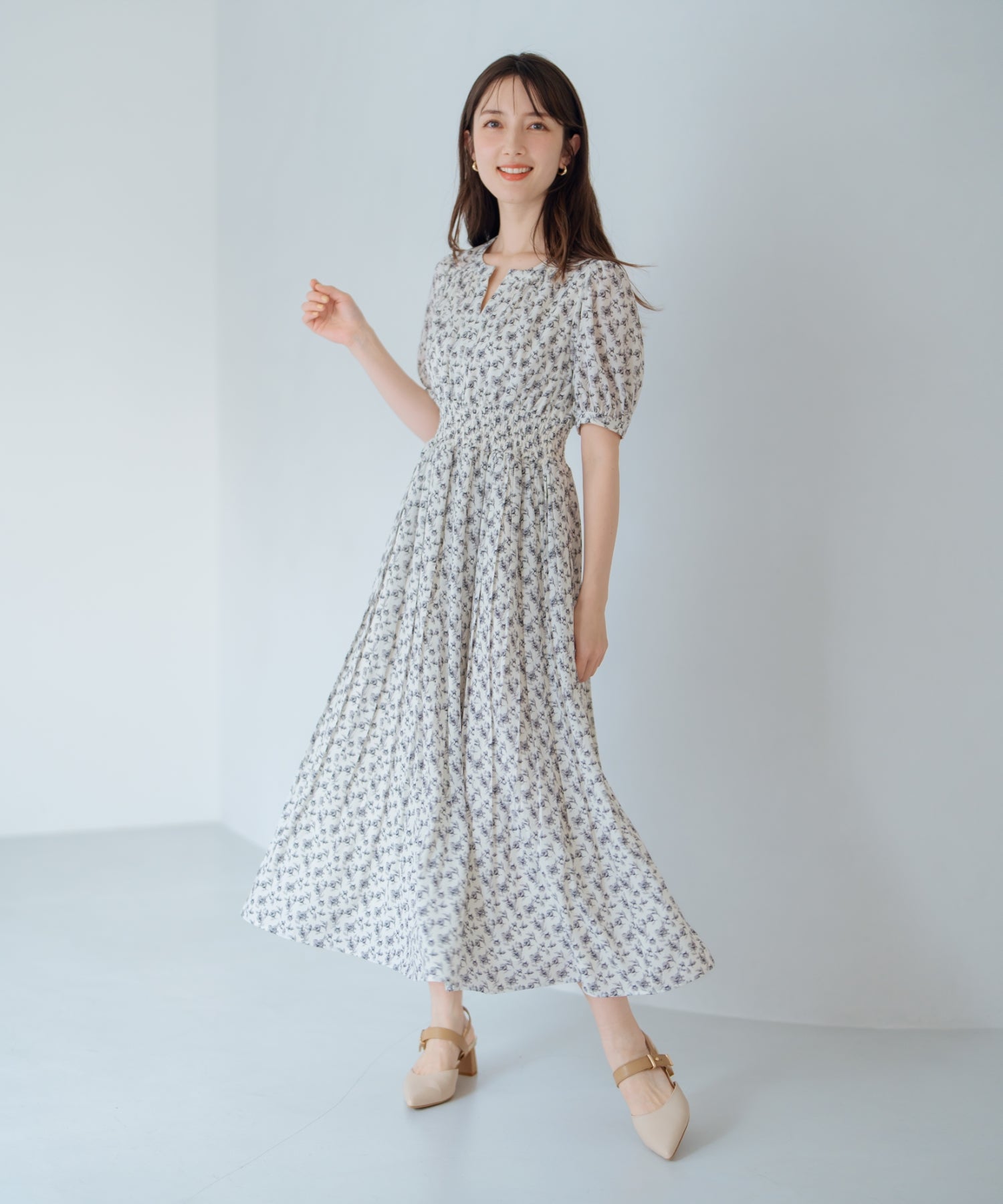 小花柄プリーツワンピース/MM517416 – MISCH MASCH|31 Sons de mode