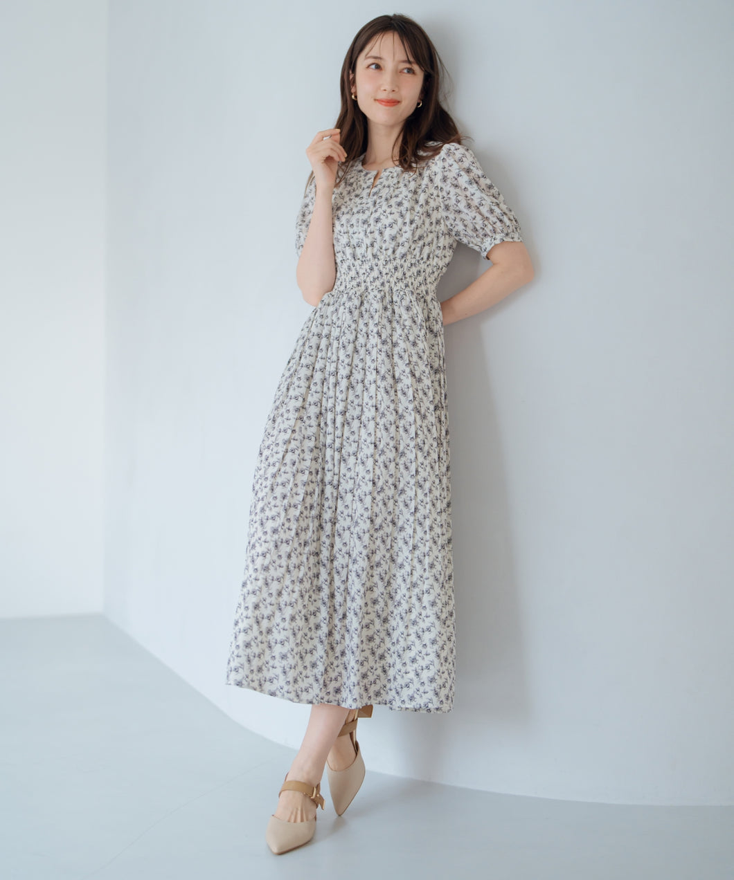 小花柄プリーツワンピース/MM517416 – MISCH MASCH|31 Sons de mode 小花柄プリーツワンピース/MM517416 – MISCH MASCH|31 Sons de mode