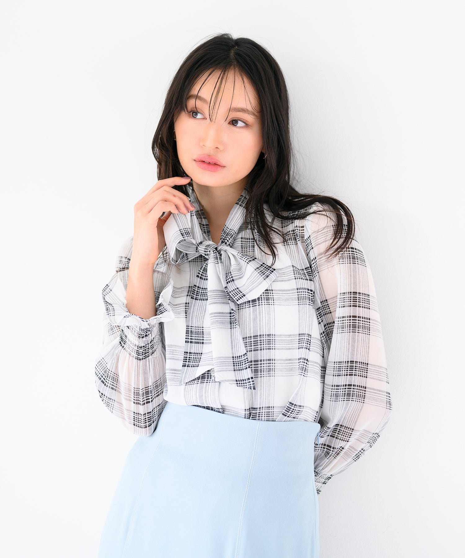 ボウタイシャーリングブラウス/MM518103 – MISCH MASCH|31 Sons