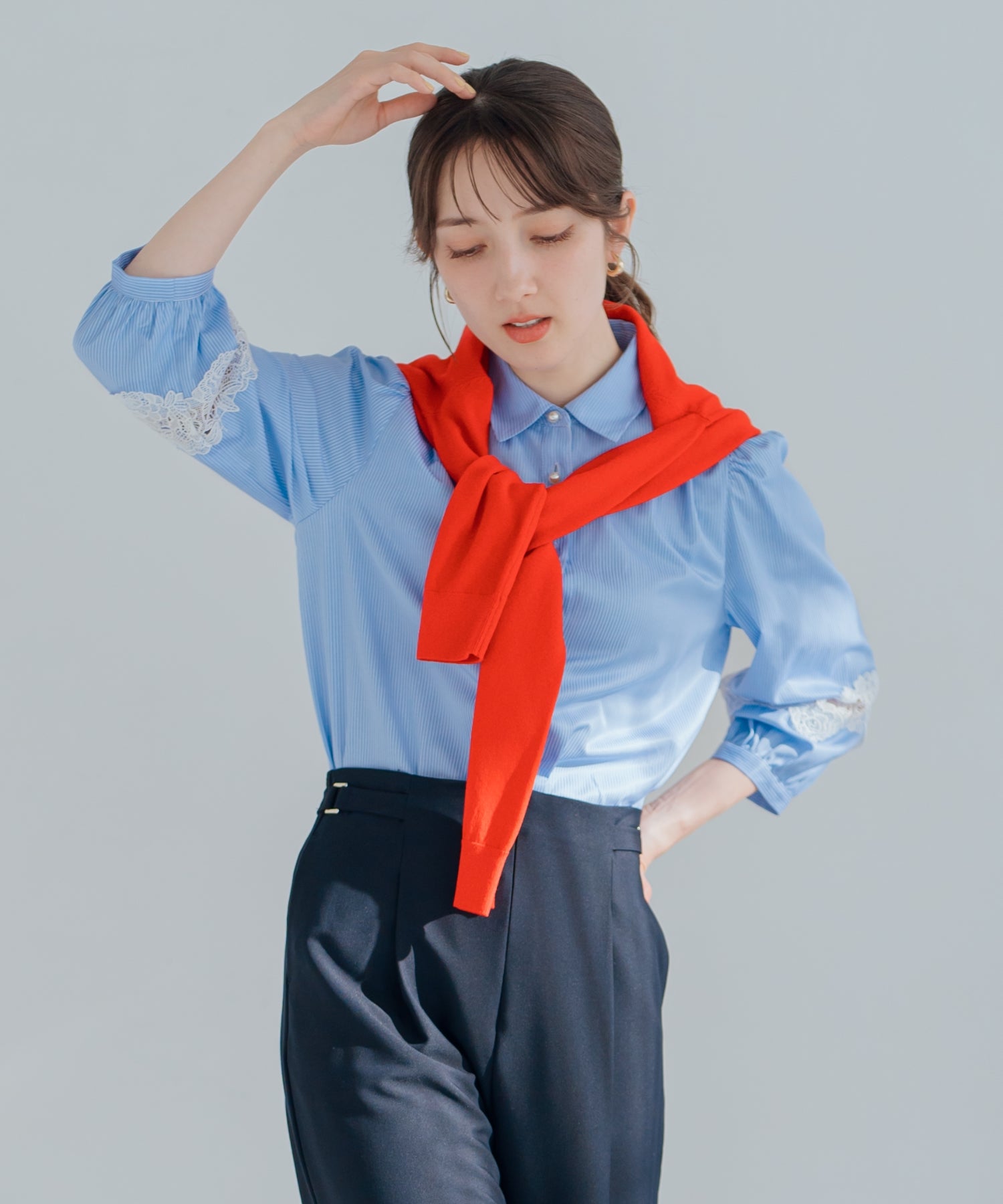 袖レースシャツブラウス/MM518109 – MISCH MASCH|31 Sons de mode