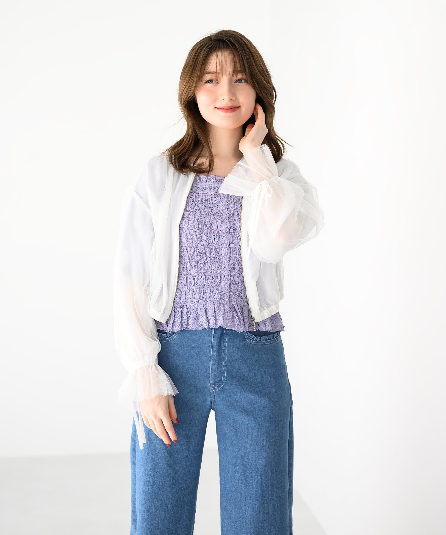 チュール袖リボンブルゾン/MM518507 – MISCH MASCH|31 Sons de mode
