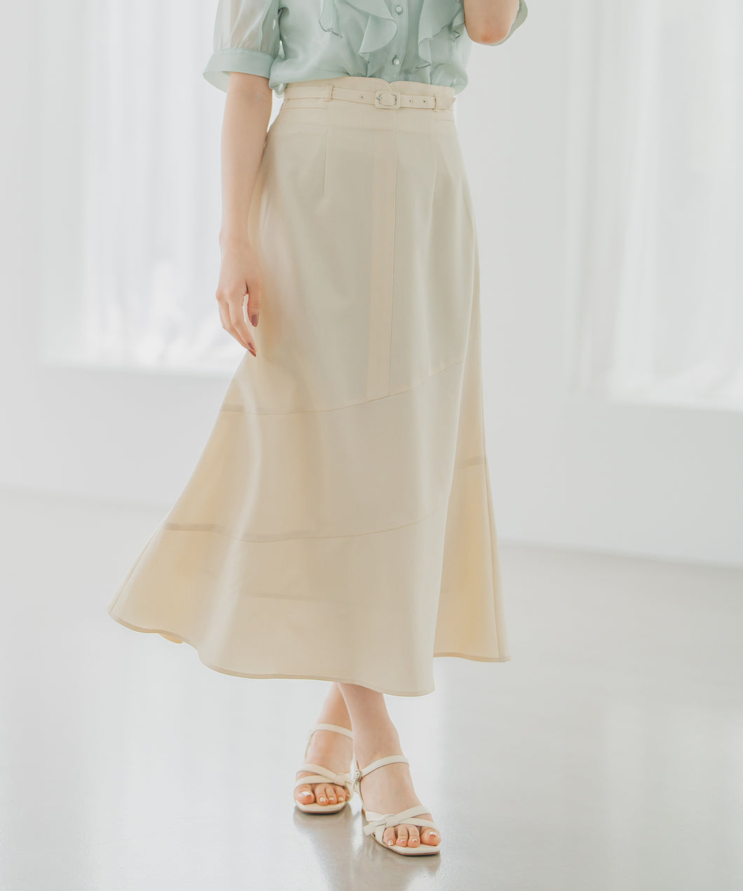 アシンメトリー切替Aラインスカート/MM527217 – MISCH MASCH|31 Sons