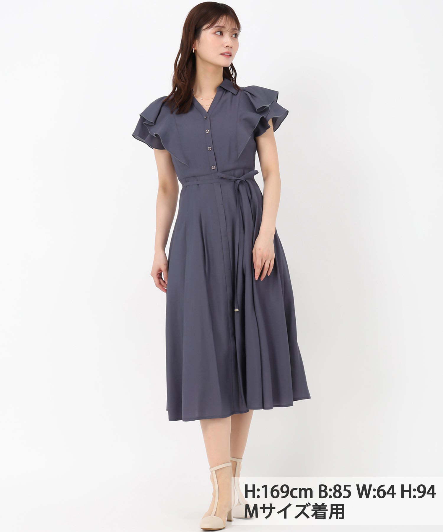 ダブルフリルシャツワンピース/MM527406 – MISCH MASCH|31 Sons