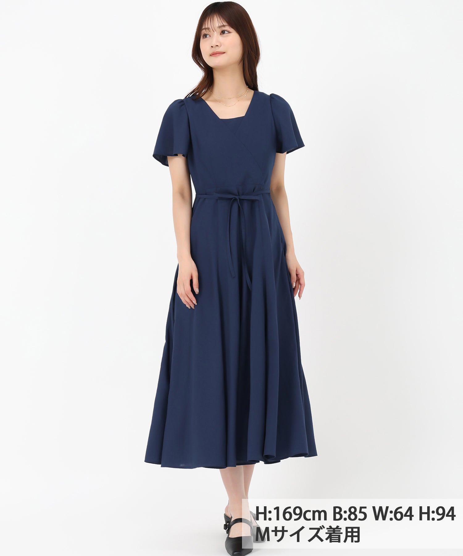 カシュクールフレアワンピース/MM527407 – MISCH MASCH|31 Sons