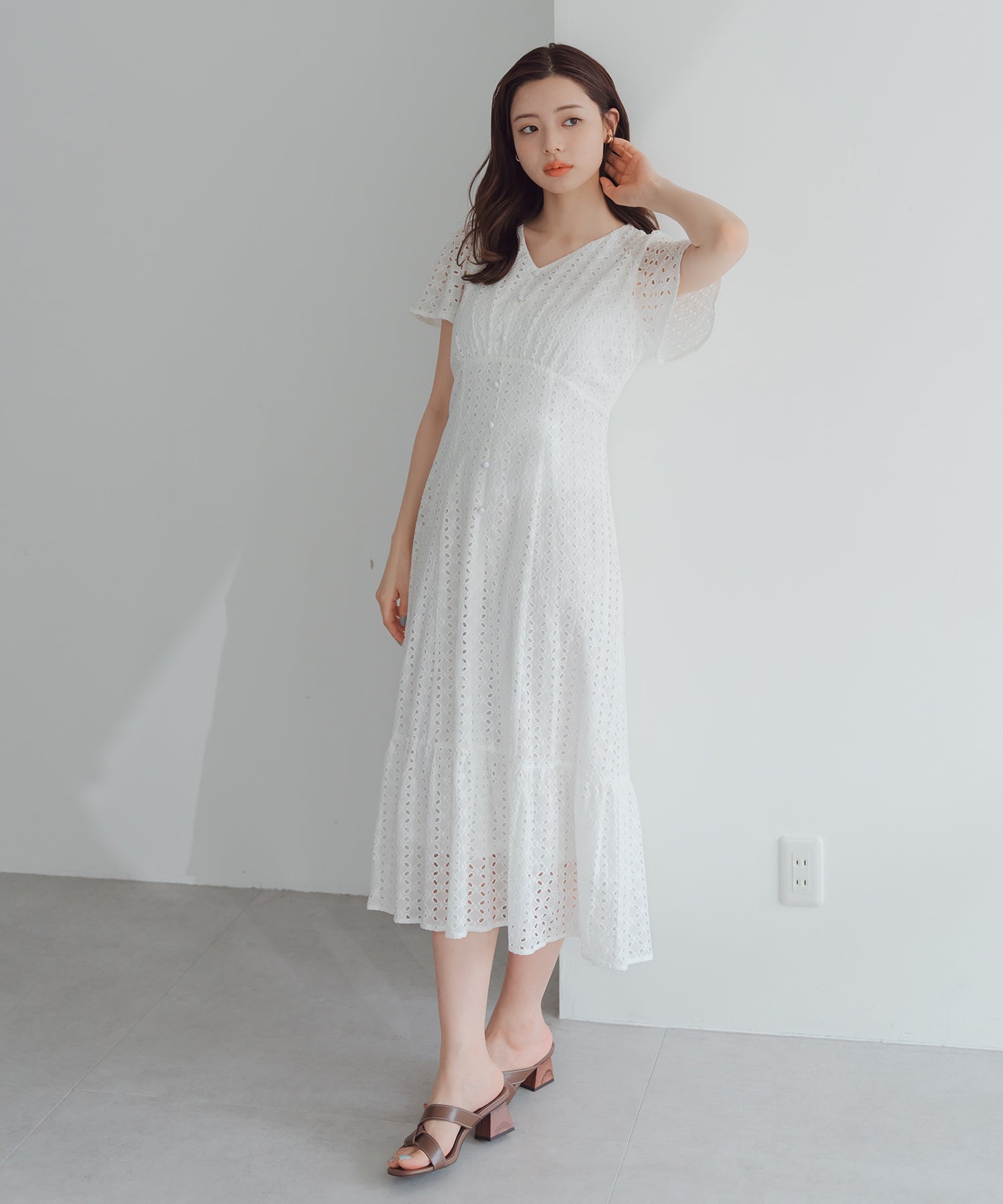 コットンレースワンピース/MM527422 – MISCH MASCH|31 Sons de mode
