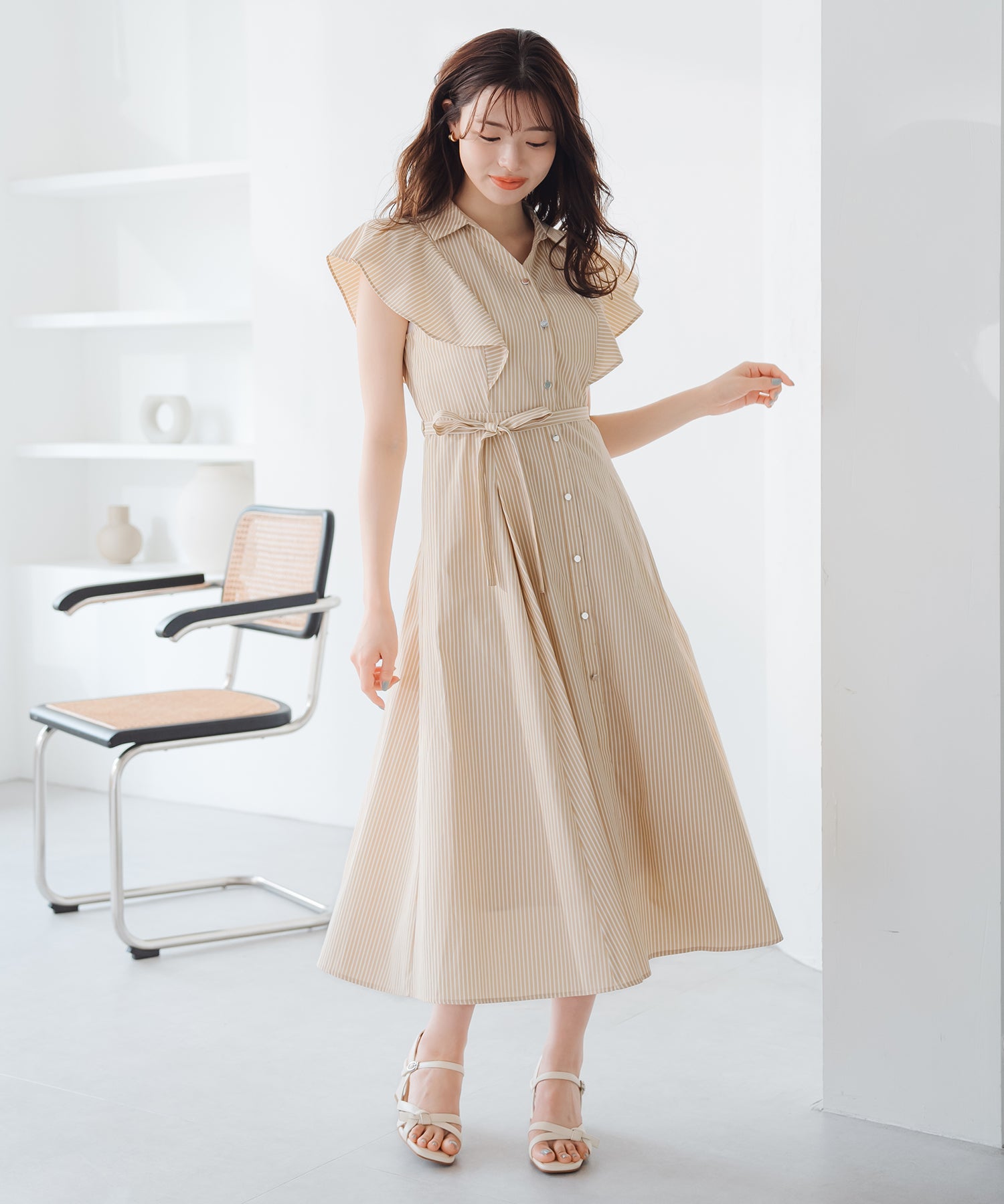 ラメストライプシャツワンピース/MM527423 – MISCH MASCH|31