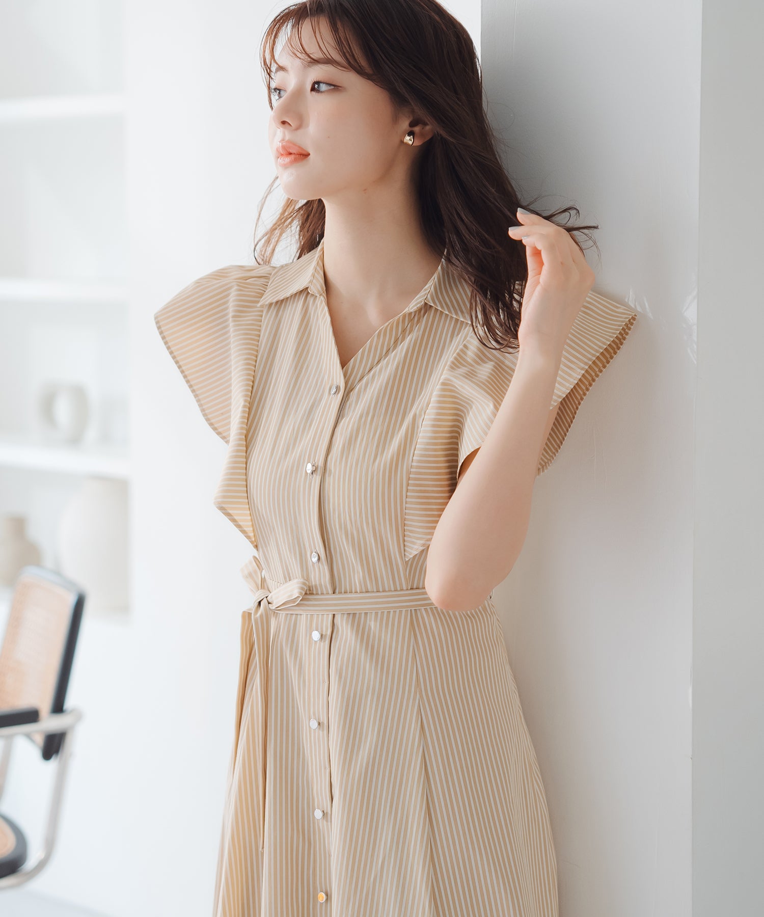 ラメストライプシャツワンピース/MM527423 – MISCH MASCH|31
