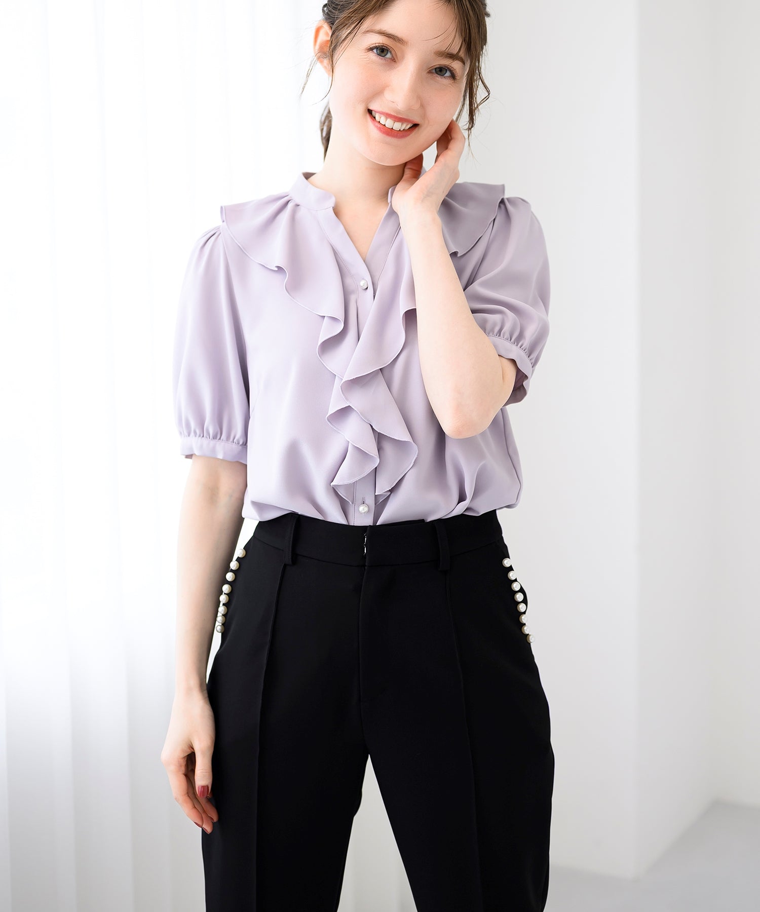 ラッフルフリルブラウス/MM528108 – MISCH MASCH|31 Sons de mode