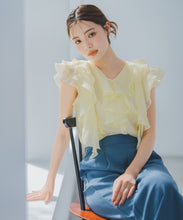 COMME des GARCONS アシメ シアーフリル トップス XS安い