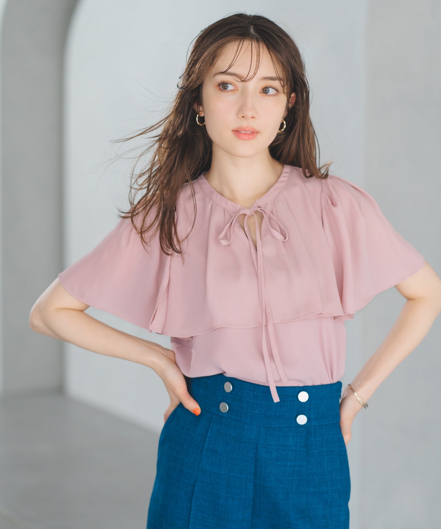 ファッション雑貨 manam ケープボウタイブラウス/MM528116 – MISCH MASCH|31 Sons de mode